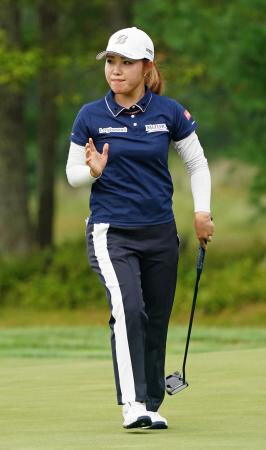 山下美夢有、古江彩佳が暫定７位　米女子ゴルフ第２日