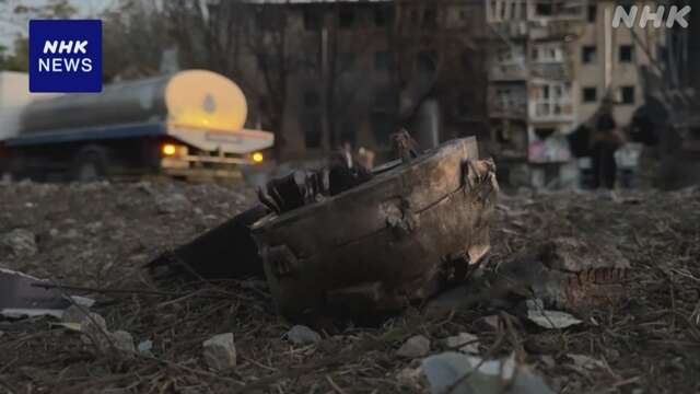 ウクライナ ロシア軍の大規模攻撃 南部ザポリージャ州で死傷者