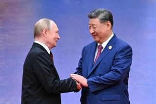 中国、米政権にらみ対抗軸　習氏、ＳＣＯ拡大に意欲