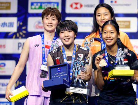 山口茜が３度目の優勝　世界バドミントン最終日