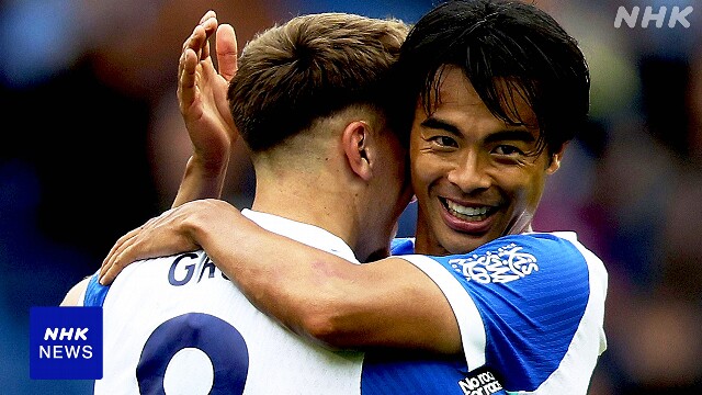 サッカー ブライトン 三笘薫 決勝点アシスト 今季初勝利に貢献