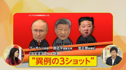 金総書記が北京に到着か　駅は厳重な警備　ロシアに傾く北朝鮮と関係改善狙う中国　軍事パレードで異例の3ショットも