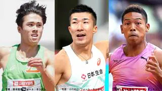 東京世界陸上代表80人発表　男子100mは桐生祥秀・守祐陽・サニブラウンの3人 現役高校生・久保凛、清水空跳らが初代表【一覧】