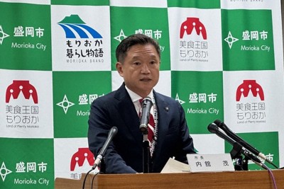 クマ対策の緊急銃猟　「発砲する場面限られる」　盛岡市長は慎重姿勢