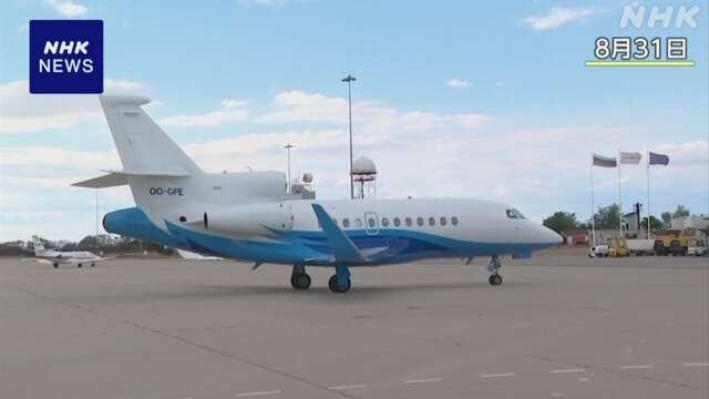 EU委員長乗せたチャーター機 上空で電波妨害 ロシア関与か