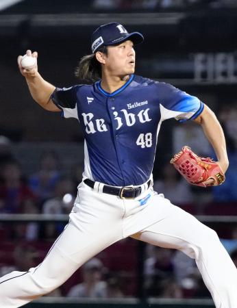 楽０―２西（２日）　今井が２試合連続完封