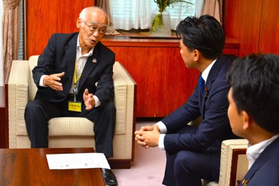 備蓄米の大規模倉庫を北陸に　JA福井県五連会長、小泉農相に要望