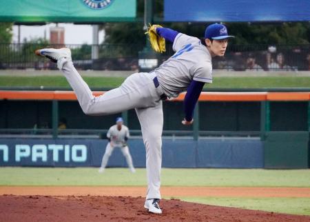 佐々木朗希、２発浴び５回４失点　次もマイナー登板の見通し