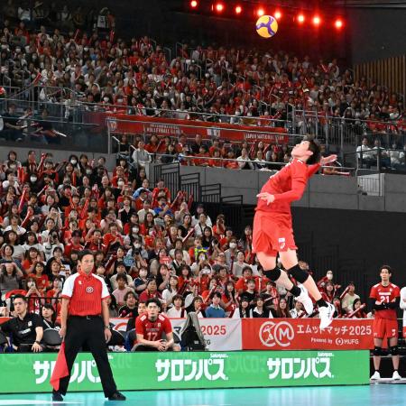 日本、ブルガリアに連勝　バレー男子の壮行試合