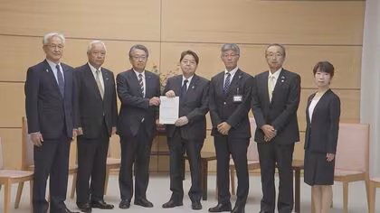 「目に見える進展ない」新潟県の市町村長“拉致問題の早期解決”を要望 林官房長官「北朝鮮への働きかけ一層強めていく」