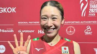 女子日本代表、石川真佑「苦しい時こそ踏ん張りどころだと思って」オランダ戦の激闘振り返る【世界バレー】