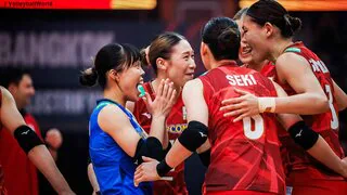 女子日本代表、逆転勝ちでベスト4進出！オランダとのフルセットの激闘制し15年ぶりメダルへあと1勝【世界バレー】