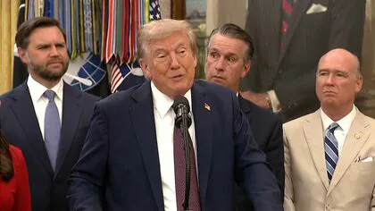 トランプ大統領が自身の死亡説に「フェイクニュースだ」　8月26日の閣議以降、数日間公に姿見せず　死亡したとの噂がSNSで広がる