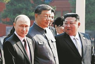 習近平・プーチン・金正恩の3氏が天安門に上って結束を見せつけた…対アメリカ「新冷戦」の懸念は深まり