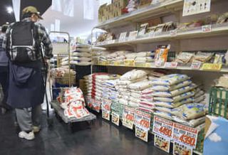 コメ価格見通し、大幅に上昇　3カ月ぶりに節目上回る