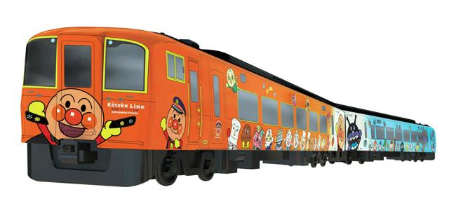 新アンパンマン列車、10月下旬に「出発」　JR高徳線で1日5往復