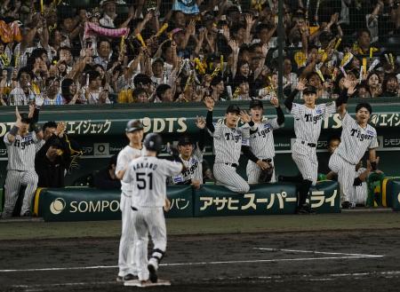 阪神、７日にもセ・リーグ優勝　パはソフトバンクがＭ「１６」