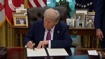 トランプ大統領「国防総省」を「戦争省」に呼称変更する大統領令に署名　旧称復元で「勝利と強さのメッセージを伝える」