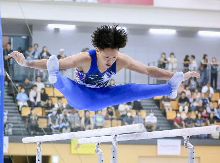 全日本シニア体操、川上翔平５冠　岡慎之助は途中棄権