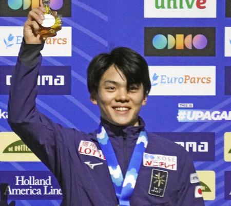 明大の佐々木翔夢が日本新記録　スピードスケート男子３０００ｍ