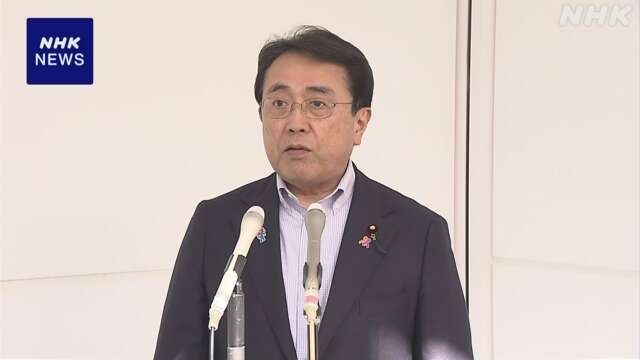 米関税措置 赤澤経済再生相 医薬品や半導体の働きかけ継続