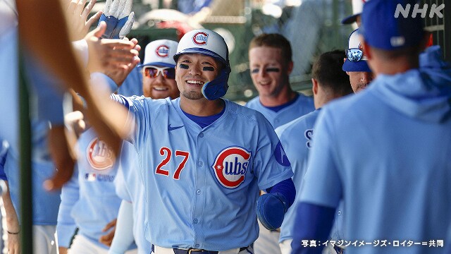 カブス 鈴木誠也 3試合ぶり安打 ナショナルズ 小笠原と対戦も