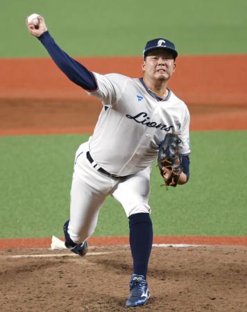西４―０ロ（６日）　渡辺がプロ初完封