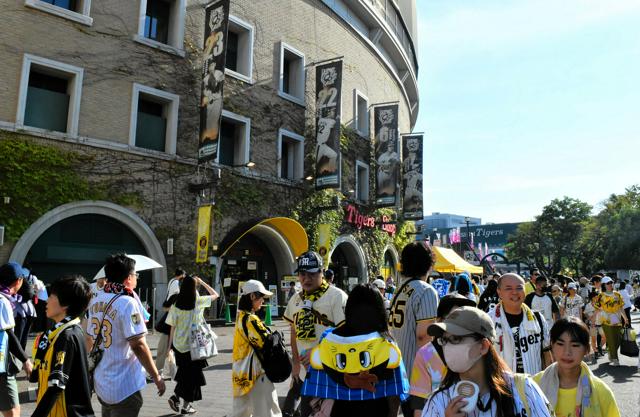 阪神優勝きょう決定なら「幸運すぎる」　大阪・道頓堀の警戒も始まる