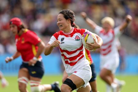 日本、スペインに勝つ　ラグビー女子Ｗ杯