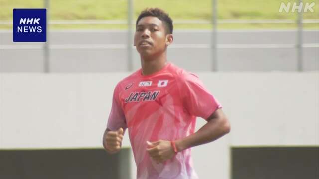 陸上 サニブラウン「メダル取りたい」世界選手権に意気込み