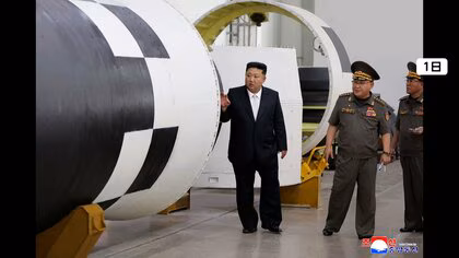 金正恩総書記が新型ICBM用エンジン最終実験を視察　北朝鮮創建77年に合わせ習近平氏が祝電