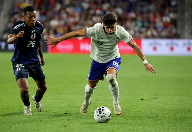 サッカー日本代表、アメリカに完敗 先発総入れ替えも2戦連続無得点