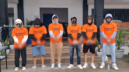 「JPドラゴン」メンバー6人を日本に強制送還　警察官かたり高齢者からキャッシュカード盗んだ疑い　フィリピン拠点に活動