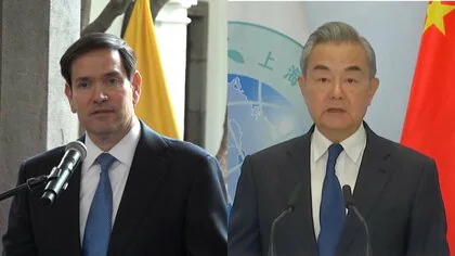 米中外相会談　二国間問題や地域問題などについて協議　ルビオ長官「率直かつ建設的な対話が重要」　王毅外相「両国は第二次世界大戦でともに戦った歴史あり」