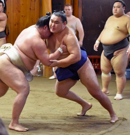 横綱豊昇龍、軽めの内容で調整　秋場所へ「仕上がりはいい」