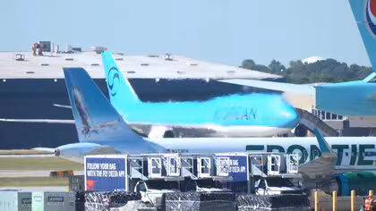 韓国チャーター機がアメリカに到着…日本人も搭乗の見通し　バッテリー工場で労働者475人拘束