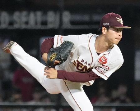 楽６―３ロ（１２日）　古謝が自己最多６勝目