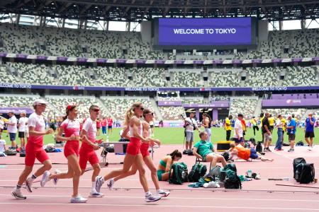 世界陸上、国立で１３日開幕　３４年ぶりの東京決戦