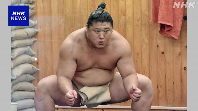 大相撲秋場所 関脇 若隆景 初日に伯桜鵬 2日目に王鵬と対戦