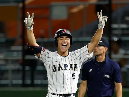 日本、パナマに勝ち決勝へ　野球Ｕ―１８Ｗ杯第８日