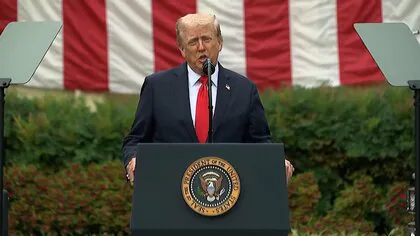 トランプ大統領　銃撃で死亡のチャーリー・カーク氏に自由勲章授与へ