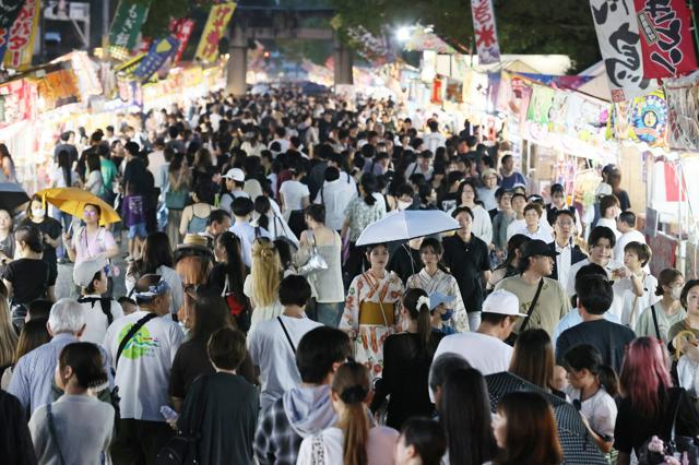 秋告げる「放生会」福岡市・筥崎宮で始まる　博多三大祭りの一つ
