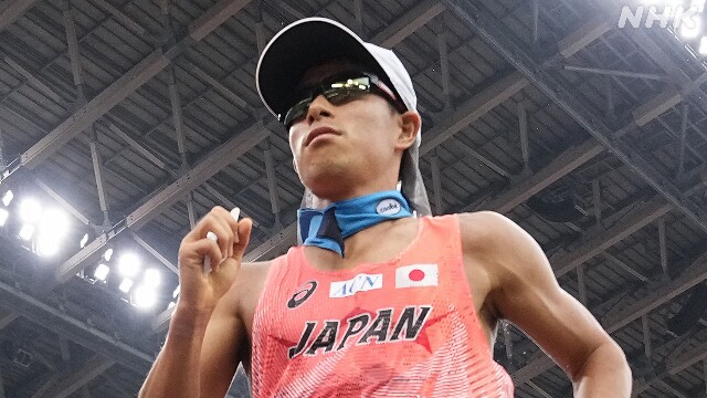 陸上 世界選手権 勝木隼人が銅メダル 男子35キロ競歩