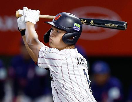 全勝の日本、台湾に大勝　野球Ｕ―１８Ｗ杯第９日
