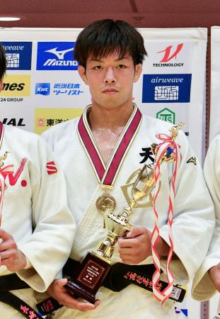 ６６キロ級は作本迅が初優勝　柔道全日本ジュニア