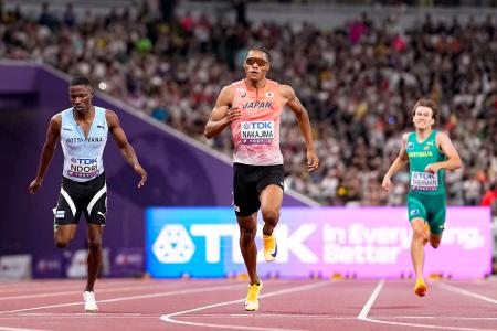 ４００メートル中島佑は日本新　世界陸上、女子マラソン小林７位