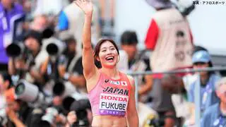 女子100mH 福部真子＆中島ひとみが準決勝進出！福部はインタビューで驚く「えっ、本当ですか？やったー！」【世界陸上】