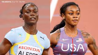 女子100m、決勝進出の8人出そろう！世界最速女王へ…パリ五輪金・アルフレッド、前回金・リチャードソンなど豪華顔ぶれ【東京世界陸上】