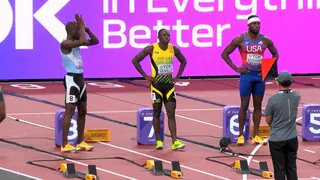 男子100m決勝、パリ五輪200m金テボゴがフライングでまさかの失格...優勝はジャマイカのセビル【東京世界陸上】