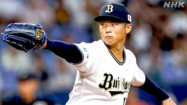 オリックス 曽谷龍平 折れたバットが胸を直撃 降板し病院へ